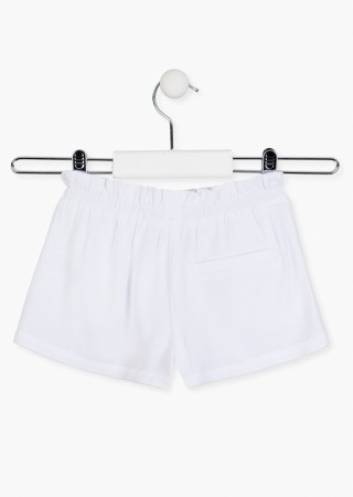 Pantalon scurt fete , vascoza, ivoire , Losan [1]