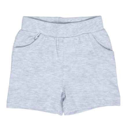 Sorturi/pantaloni scurti - Pantalon sport scurt bumbac , baiat, gri , Babybol