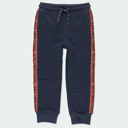 Pantalon trening baieti vatuit, navy, Boboli [1]