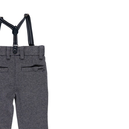 Pantaloni bebe eleganti cu bretele, Boboli [3]