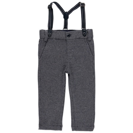 Blugi/Pantaloni lungi - Pantaloni bebe eleganti cu bretele, Boboli