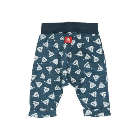 Pantaloni bumbac bebe baiat,imprimeu barcute , Boboli [1]
