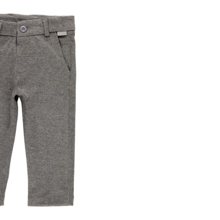 Pantaloni eleganti baiat, gri, Boboli [2]
