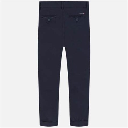 Pantaloni eleganti baiat, in, bleumarin, Mayoral [1]