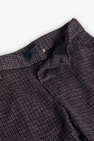 Pantaloni eleganti stofa baieti, carouri, navy, brand Boboli [3]