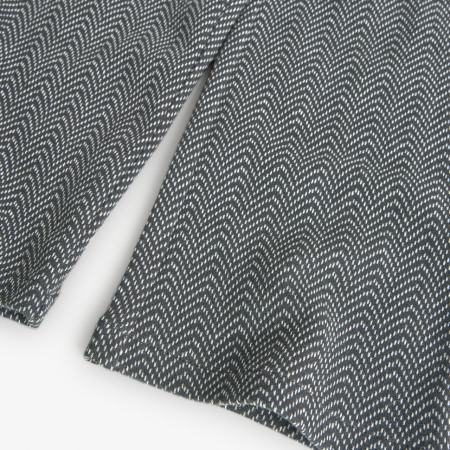 Pantaloni fete evazati, flanel, gri, Boboli [4]