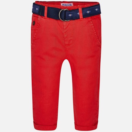 Baieti - Pantaloni lungi baiat cu curea Mayoral