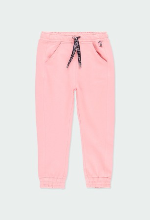 Fete/Baieti 2- 16 ani - Pantaloni lungi sport fete, bumbac,roz,Boboli