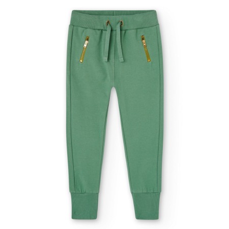 Fete/Baieti 2- 16 ani - Pantaloni lungi strech fete 4-16 ani, kaki, Boboli