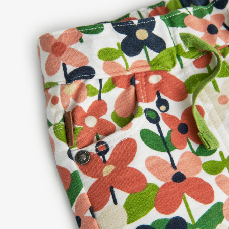 Pantaloni scurti fetite 1-8 ani, bumbac better cotton, multicolor, brand Boboli [3]