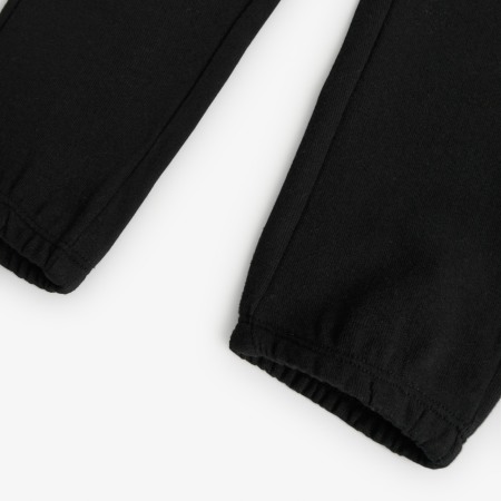 Pantaloni trening baiat 4-16 ani, bumbac better cotton, vatuit, negru, brand Boboli [3]