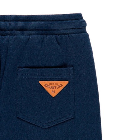 Pantaloni trening baiat , vatuiti, navy, Boboli [3]