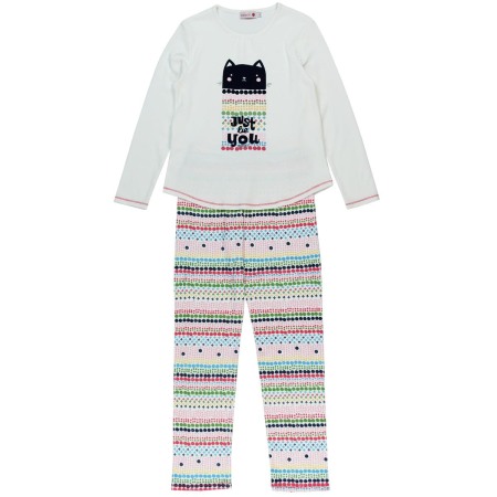 Fete/Baieti 2- 16 ani - Pijama fete bumbac Boboli