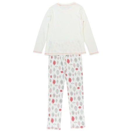 Pijama fete bumbac imprimeu frunze Boboli [1]