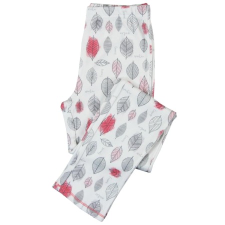 Pijama fete bumbac imprimeu frunze Boboli [3]