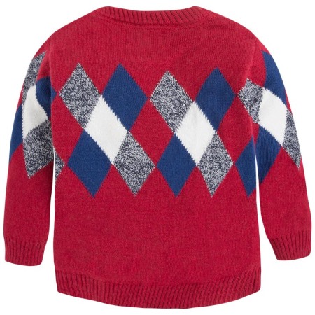 Pulover carouri bebe baiat, grena, Mayoral [1]