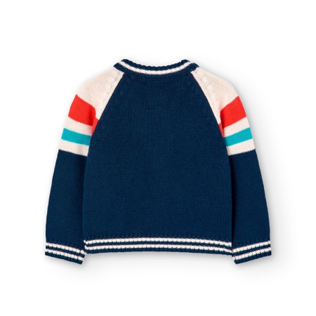 Pulover tricot copii, multicolor, brand Boboli [1]
