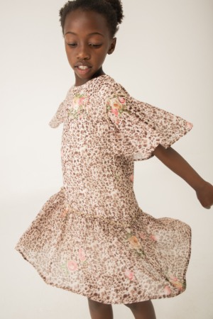 Fete/Baieti 2- 16 ani - Rochie CHIC fete 4-16 ani, chiffon,animal print, Boboli