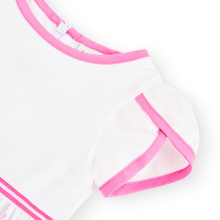 Rochie eleganta fete Boboli, saten, maneca scurta, imprimeu floral 706294 [2]