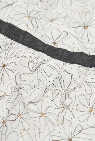 Rochie eleganta fetite 4-14 ani, chifon, imprimeu floral, [4]