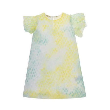 Fete/Baieti 2- 16 ani - Rochie eleganta fetite, verde turcoaz, UBS2 Barcelona