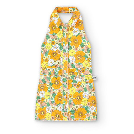 Colectie fete/ baieti primavara-vara - Rochie fete 1-8 ani, imprimeu floral, decupata spate, brand Boboli