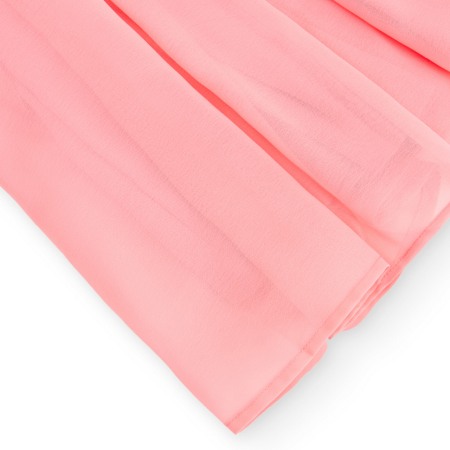 Rochie fete 4-16 ani, chiffon, pliuri, corai, Boboli [5]