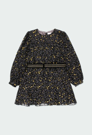 Fete/Baieti 2- 16 ani - Rochie fete 4-16 ani , chifon, plisee, centura , Boboli