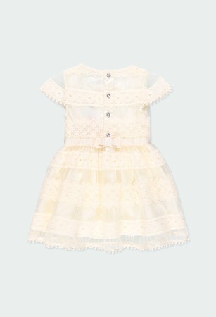 Rochie fete ceremonia din dantela ivoire Boboli [1]