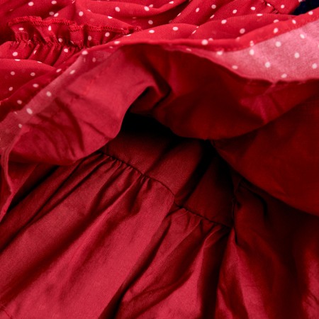 Rochie fete chifon rosie, fundita bleumarin, Boboli [3]