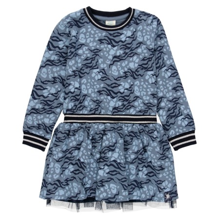 Rochite maneca lunga - Rochie fete maneca lunga, animal print, Boboli