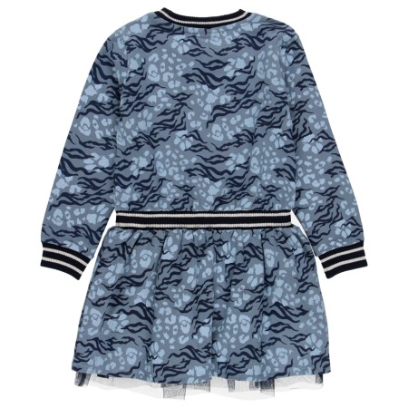 Rochie fete maneca lunga, animal print, Boboli [1]