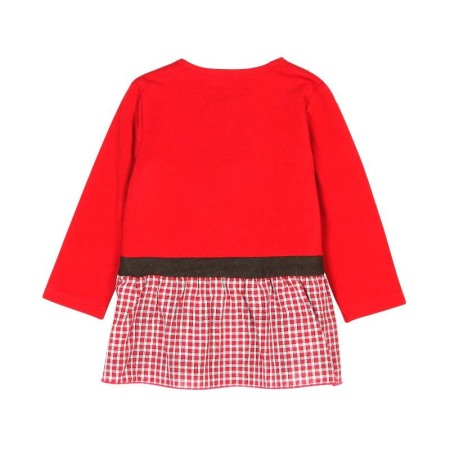 Rochie fetita cu maneca lunga, Boboli, rosie [1]