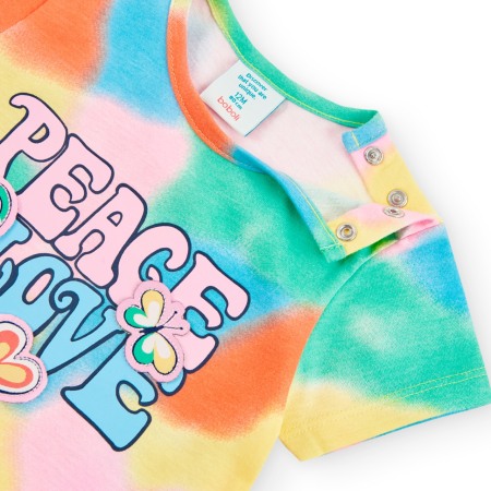 Rochie fetite vara 1-8 ani, bumbac better cotton, imprimeu multicolor, brand Boboli [3]