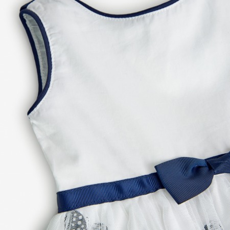 Rochie satin fetite, imprimeu fluturi, better cotton, Boboli [2]