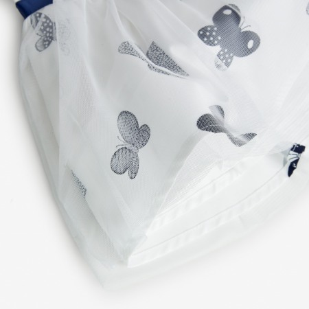 Rochie satin fetite, imprimeu fluturi, better cotton, Boboli [3]