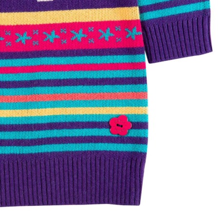 Rochie tricot fete , multicolor, Boboli [3]