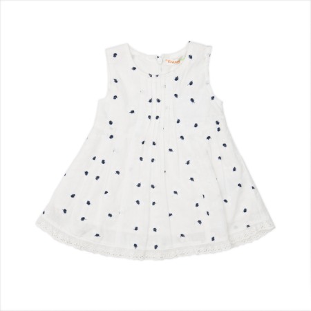 Fete - Rochita fetite fara maneca din batist , broderie, Babybol