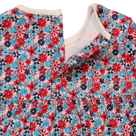 Rochita maneca lunga flori Boboli [3]