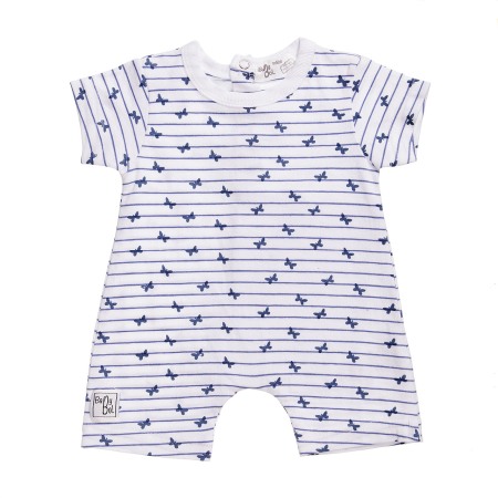 Fete - Salopeta bebe fetita , imprimeu fluturi, Babybol Barcelona