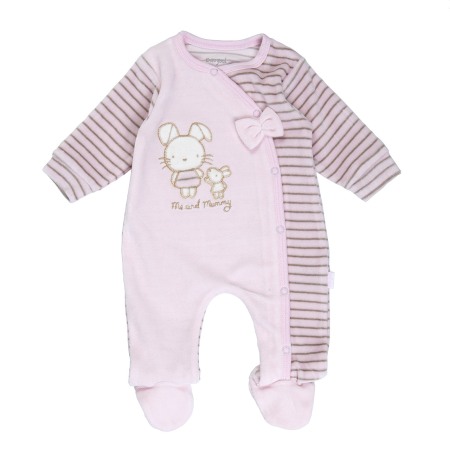 Fete - Salopeta bebe fetita roz Babybol