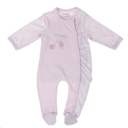 Fete - Salopeta bebe fetita, roz ,Babybol