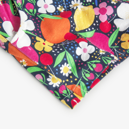 Salopeta cu bretele fete 8-14 ani, imprimeu floral, brand Boboli [3]