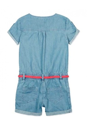 Salopeta fete denim pantalon scurt , Boboli [1]