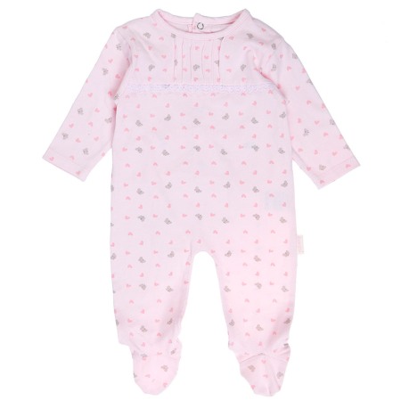 Fete/Baieti 0-24 luni - Salopeta fetita nou nascut , imprimeu fluturi, Babybol