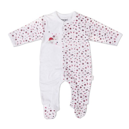 Fete/Baieti 0-24 luni - Salopeta nou nascut fetita, imprimeu floricele,Babybol