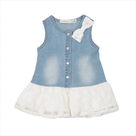 Fete - Sarafan fetite Babybol denim