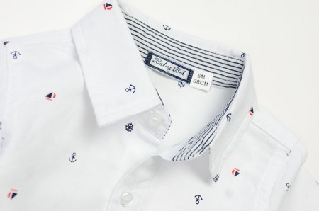 Set baiat camasa maneca lunga si pantalon chino navy , Babybol [1]