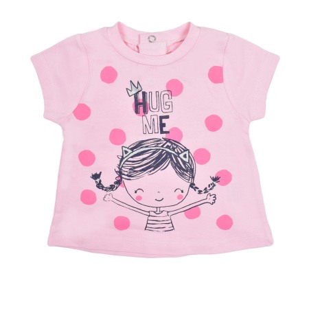 Set bebe fetita , tricou maneca scurta cu colant lung navy, Babybol [1]