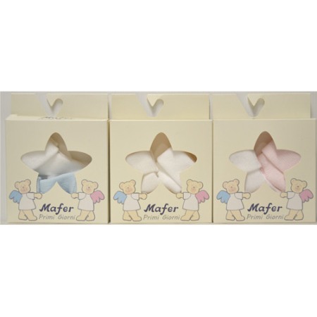 Fete/Baieti 0-24 luni - Set sosete nou nascuti , bumbac,cutie cu display, 0 luni , Mafer